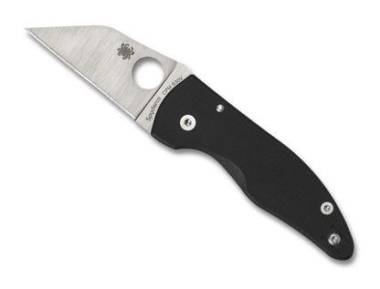 Spyderco Knives™ Microjimbo Lockback C264GP Black G-10 CPM S30V Stainless Steel Pocket Knife