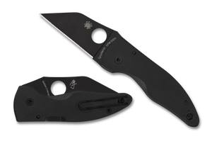 Spyderco Knives™ Microjimbo Lockback C264GPBK Black G-10 CPM S30V Stainless Steel Pocket Knife