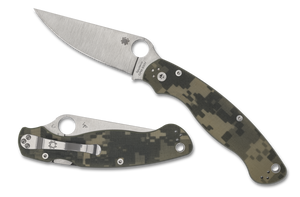 Spyderco Knives™ Military 2 Lockback C36GPCMO2 Camo G-10 CPM S30V Stainless Steel Pocket Knife