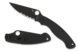 Spyderco Knives™ Military 2 Lockback C36GPSBK2 Black G-10 CPM S30V Stainless Steel Pocket Knife