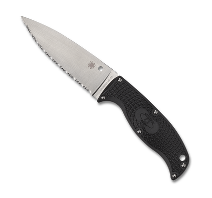 Spyderco Knives™ Enuff 2 Fixed Blade FB31SBK2 Black FRN VG-10 Stainless Steel Knife