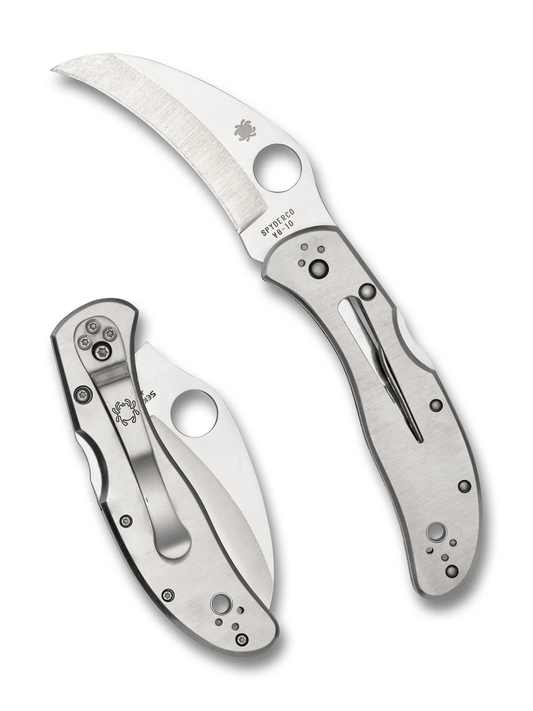 Spyderco Knives™ Harpy Lockback C08P Stainless Steel VG-10 Stainless Steel Pocket Knife