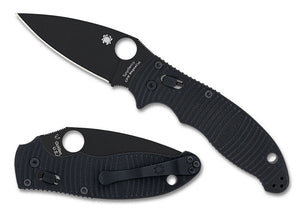 Spyderco Knives™ Manix 2 Ball Bearing Lock C101GMCBKP2 Black G-10 CPM MagnaCut Stainless Steel Pocket Knife