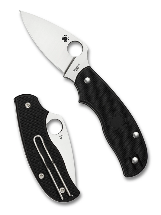 Spyderco Knives™ Urban SlipIt C127PBK Black Fiberglass Reinforced Nylon M398 Stainless Steel Pocket Knife