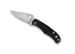 Spyderco Knives™ Bug Slip-joint C133GBKP Black G-10 Sandvik 12C27 Stainless Steel Pocket Knife