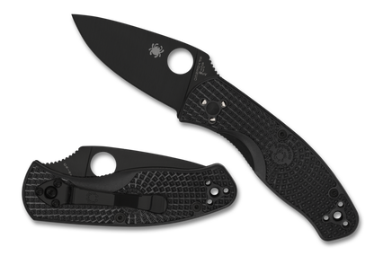 Spyderco Knives™ Persistence Liner Lock C136PBBK Black FRN 8Cr13MoV Semi-Stainless Steel Pocket Knife