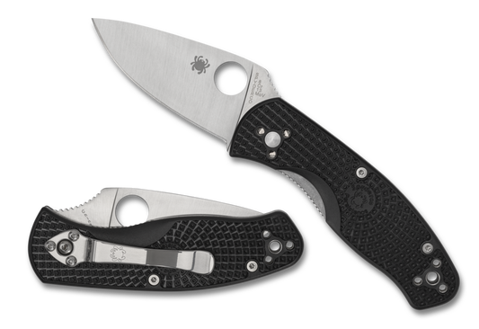 Spyderco Knives™ Persistence Liner Lock C136PBK Black FRN 8Cr13MoV Semi-Stainless Steel Pocket Knife