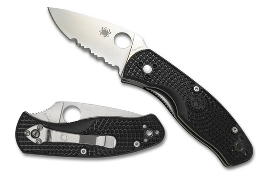 Spyderco Knives™ Persistence Liner Lock C136PSBK Black FRN 8Cr13MoV Semi-Stainless Steel Pocket Knife