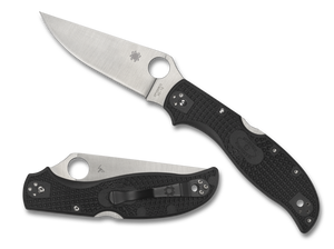 Spyderco Knives™ Stretch 2 XL Lockback C258PBK Black FRN VG-10 Stainless Steel Pocket Knife