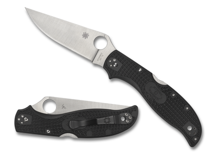 Spyderco Knives™ Stretch 2 XL Lockback C258PBK Black FRN VG-10 Stainless Steel Pocket Knife