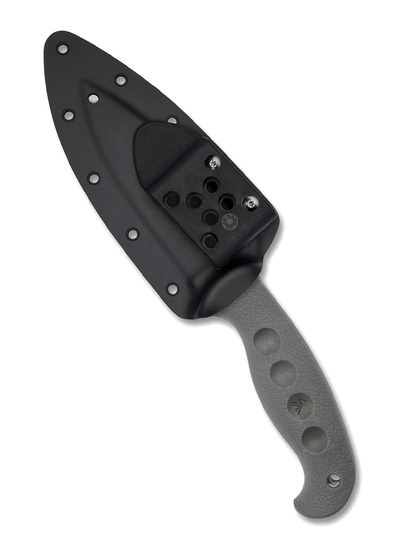 Spyderco Knives™ Temperance Fixed Blade FB05PGY Gray FRN CPM Cru-Wear Semi-Stainless Steel Knife