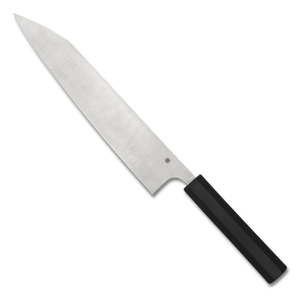 Spyderco Knives™ Gyuto Kitchen Knife K19PBK Black Polypropylene CTS BD1N Stainless Steel Knife