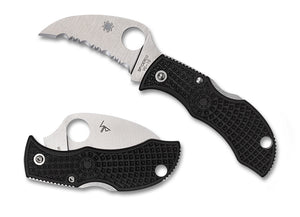 Spyderco Knives™ ManBug Back Lock MBKHBS Black FRN VG-10 Stainless Steel Pocket Knife