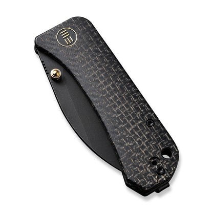 WE Knife Co., Ltd™ Banter Liner Lock WE19068J-1 Black Micarta CPM S35VN Stainless Steel Pocket Knife