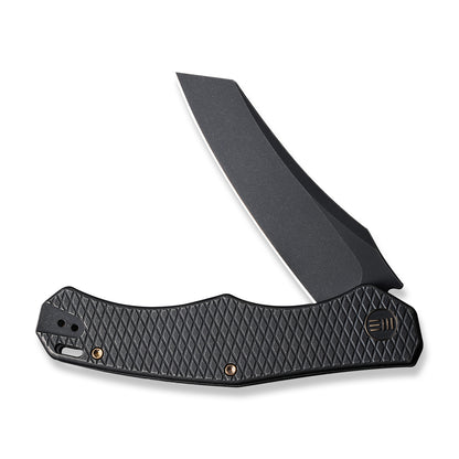 WE Knife Co., Ltd™ Rekker Frame Lock WE22010G-1 Black Titanium CPM 20CV Stainless Steel Pocket Knife