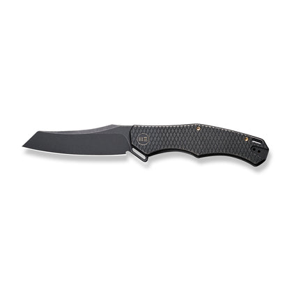 WE Knife Co., Ltd™ Rekker Frame Lock WE22010G-1 Black Titanium CPM 20CV Stainless Steel Pocket Knife