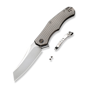WE Knife Co., Ltd™ Rekker Frame Lock WE22010G-2 6al4v Titanium CPM 20CV Stainless Steel Pocket Knife