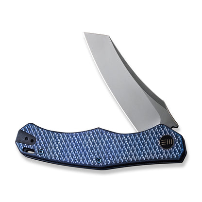 WE Knife Co., Ltd™ Rekker Frame Lock WE22010G-4 Blue 6al4v Titanium CPM 20CV Stainless Steel Pocket Knife