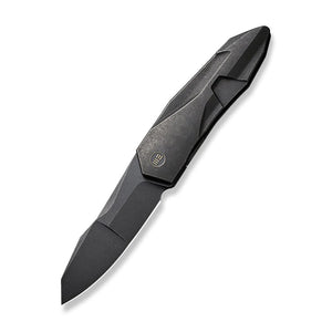WE Knife Co., Ltd™ Solid Frame Lock WE22028-1 Black 6AL4V Titanium CPM 20CV Stainless Steel Pocket Knife