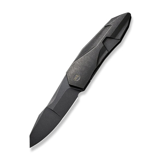 WE Knife Co., Ltd™ Solid Frame Lock WE22028-1 Black 6AL4V Titanium CPM 20CV Stainless Steel Pocket Knife