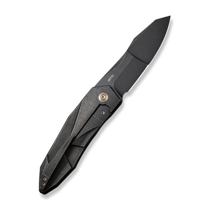 WE Knife Co., Ltd™ Solid Frame Lock WE22028-1 Black 6AL4V Titanium CPM 20CV Stainless Steel Pocket Knife