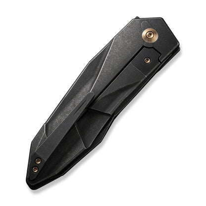 WE Knife Co., Ltd™ Solid Frame Lock WE22028-1 Black 6AL4V Titanium CPM 20CV Stainless Steel Pocket Knife