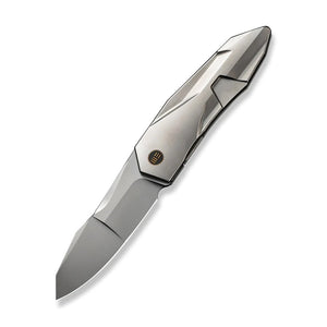 WE Knife Co., Ltd™ Solid Frame Lock WE22028-2 Gray 6AL4V Titanium CPM 20CV Stainless Steel Pocket Knife