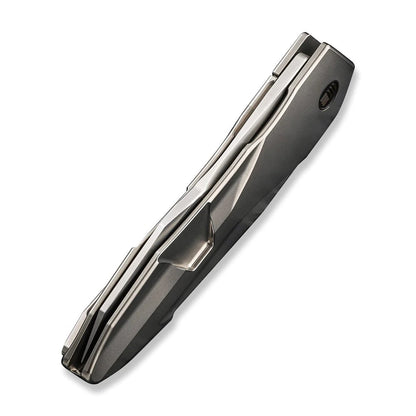 WE Knife Co., Ltd™ Solid Frame Lock WE22028-2 Gray 6AL4V Titanium CPM 20CV Stainless Steel Pocket Knife
