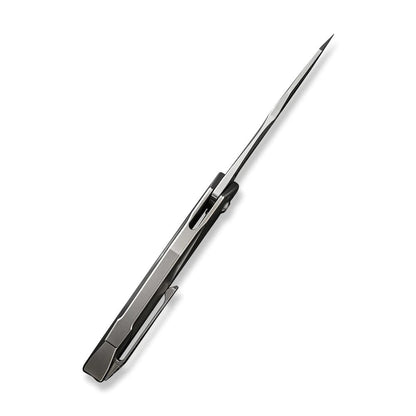 WE Knife Co., Ltd™ Solid Frame Lock WE22028-2 Gray 6AL4V Titanium CPM 20CV Stainless Steel Pocket Knife