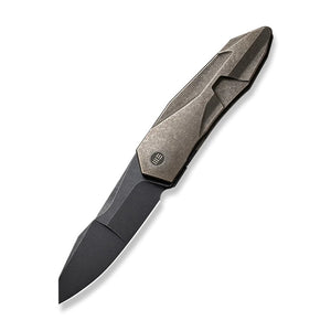 WE Knife Co., Ltd™ Solid Frame Lock WE22028-3 Bronze 6AL4V Titanium CPM 20CV Stainless Steel Pocket Knife