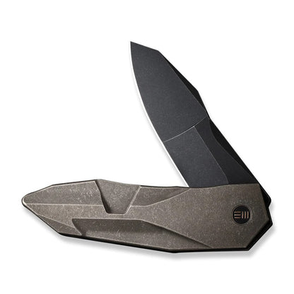 WE Knife Co., Ltd™ Solid Frame Lock WE22028-3 Bronze 6AL4V Titanium CPM 20CV Stainless Steel Pocket Knife