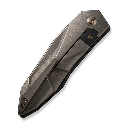 WE Knife Co., Ltd™ Solid Frame Lock WE22028-3 Bronze 6AL4V Titanium CPM 20CV Stainless Steel Pocket Knife