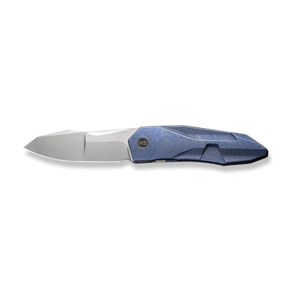 WE Knife Co., Ltd™ Solid Frame Lock WE22028-4 Blue 6AL4V Titanium CPM 20CV Stainless Steel Pocket Knife