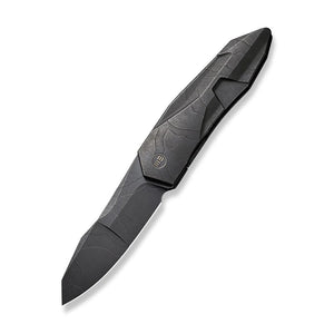 WE Knife Co., Ltd™ Solid Frame Lock WE22028-5 Black 6AL4V Titanium CPM 20CV Stainless Steel Pocket Knife