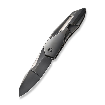 WE Knife Co., Ltd™ Solid Frame Lock WE22028-6 Gray 6AL4V Titanium CPM 20CV Stainless Steel Pocket Knife