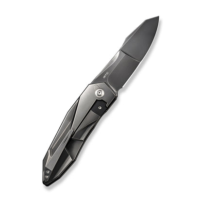 WE Knife Co., Ltd™ Solid Frame Lock WE22028-6 Gray 6AL4V Titanium CPM 20CV Stainless Steel Pocket Knife