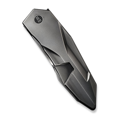 WE Knife Co., Ltd™ Solid Frame Lock WE22028-6 Gray 6AL4V Titanium CPM 20CV Stainless Steel Pocket Knife