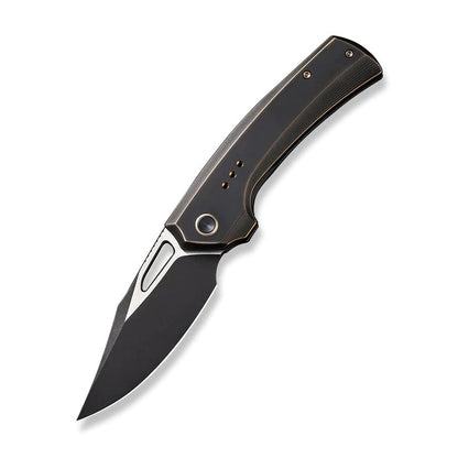 WE Knife Co., Ltd™ Nefaris Frame Lock WE22040D-3 Black & Bronze 6AL4V Titanium CPM 20CV Stainless Steel Pocket Knife
