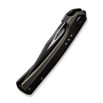 WE Knife Co., Ltd™ Nefaris Frame Lock WE22040D-3 Black & Bronze 6AL4V Titanium CPM 20CV Stainless Steel Pocket Knife