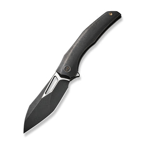 WE Knife Co., Ltd™ Ignio Frame Lock WE22042B-1 Black 6AL4V Titanium CPM 20CV Stainless Steel Pocket Knife