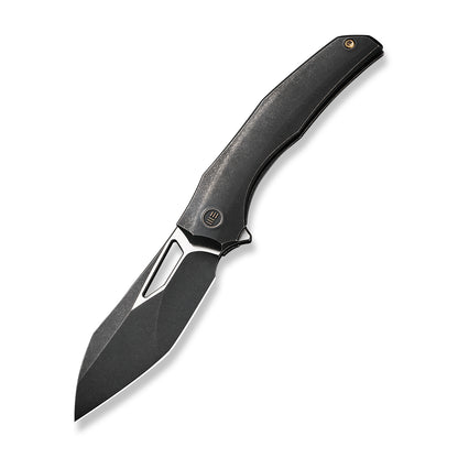 WE Knife Co., Ltd™ Ignio Frame Lock WE22042B-1 Black 6AL4V Titanium CPM 20CV Stainless Steel Pocket Knife