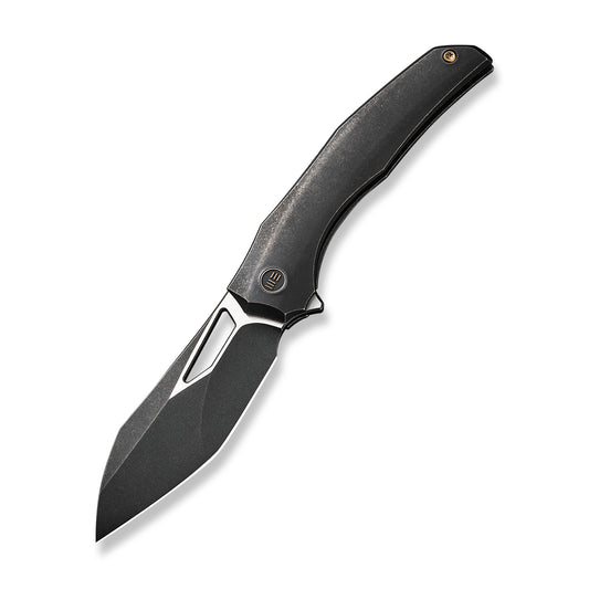 WE Knife Co., Ltd™ Ignio Frame Lock WE22042B-1 Black 6AL4V Titanium CPM 20CV Stainless Steel Pocket Knife