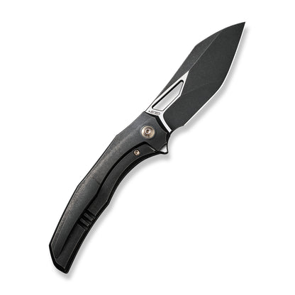 WE Knife Co., Ltd™ Ignio Frame Lock WE22042B-1 Black 6AL4V Titanium CPM 20CV Stainless Steel Pocket Knife