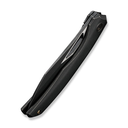 WE Knife Co., Ltd™ Ignio Frame Lock WE22042B-1 Black 6AL4V Titanium CPM 20CV Stainless Steel Pocket Knife