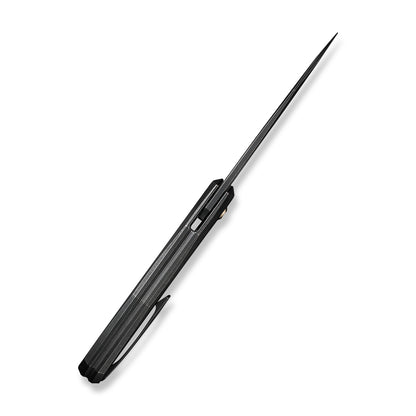 WE Knife Co., Ltd™ Ignio Frame Lock WE22042B-1 Black 6AL4V Titanium CPM 20CV Stainless Steel Pocket Knife