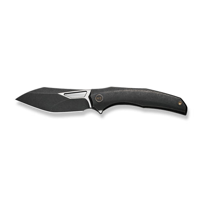 WE Knife Co., Ltd™ Ignio Frame Lock WE22042B-1 Black 6AL4V Titanium CPM 20CV Stainless Steel Pocket Knife