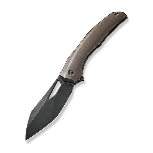 WE Knife Co., Ltd™ Ignio Frame Lock WE22042B-2 Bronze 6AL4V Titanium CPM 20CV Stainless Steel Pocket Knife