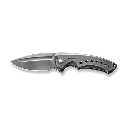 WE Knife Co., Ltd™ Nexusia Frame Lock WE22044-6 Gray 6AL4V Titanium CPM 20CV Stainless Steel Pocket Knife