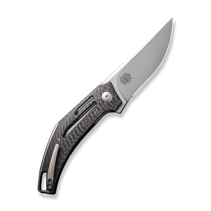 WE Knife Co., Ltd™ Speedliner Liner Lock WE22045B-1 Black Carbon Fiber CPM-20CV Stainless Steel Pocket Knife
