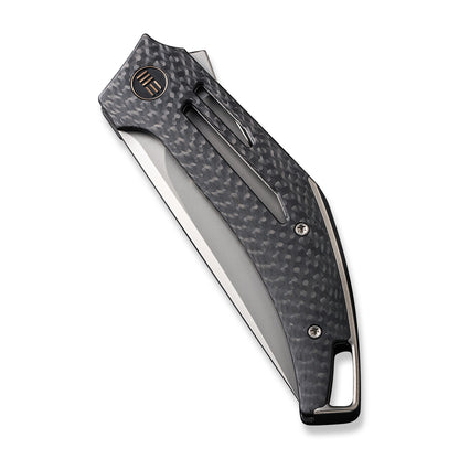 WE Knife Co., Ltd™ Speedliner Liner Lock WE22045B-1 Black Carbon Fiber CPM-20CV Stainless Steel Pocket Knife